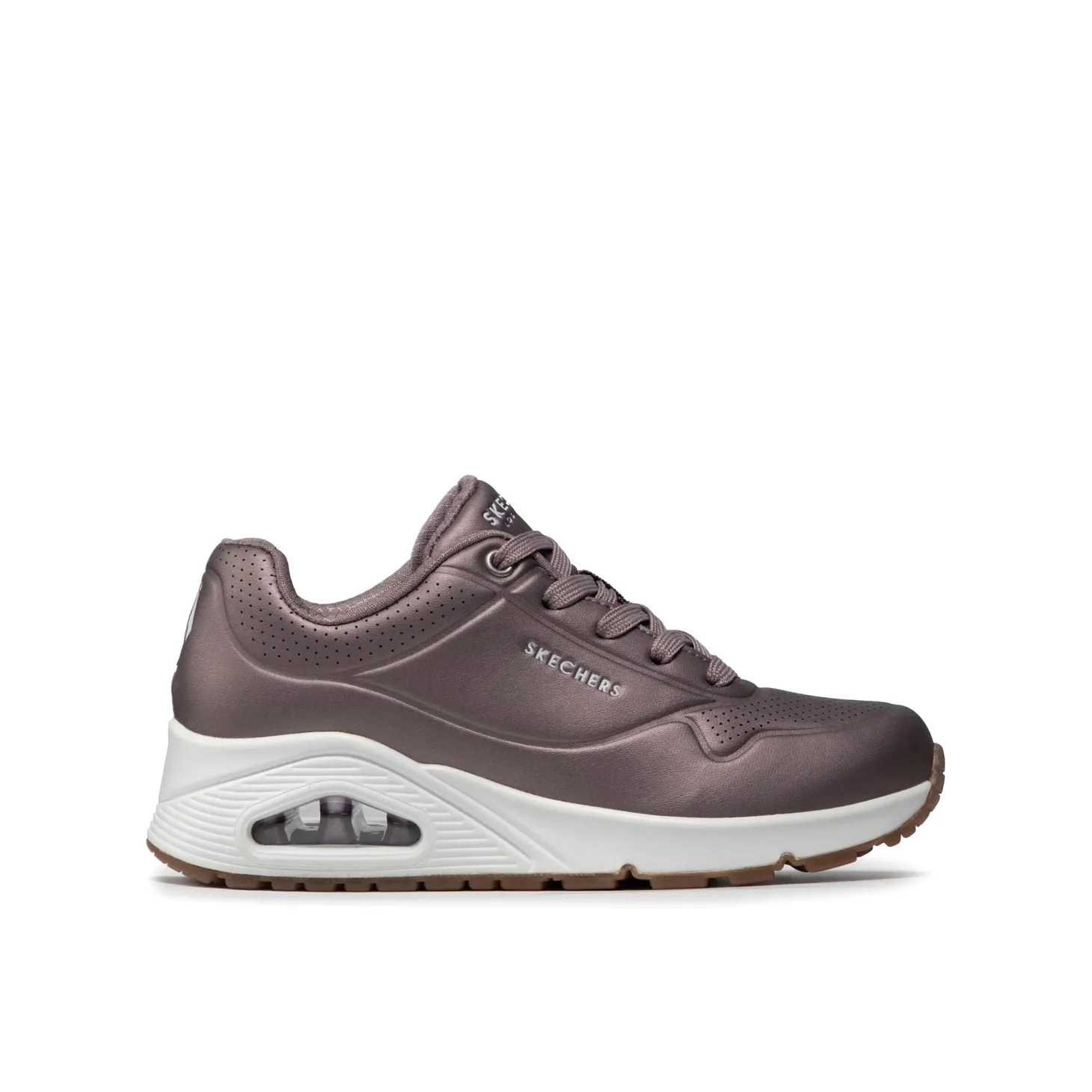 Sneakers uno Rose Bold con intersuola rialzata rosa