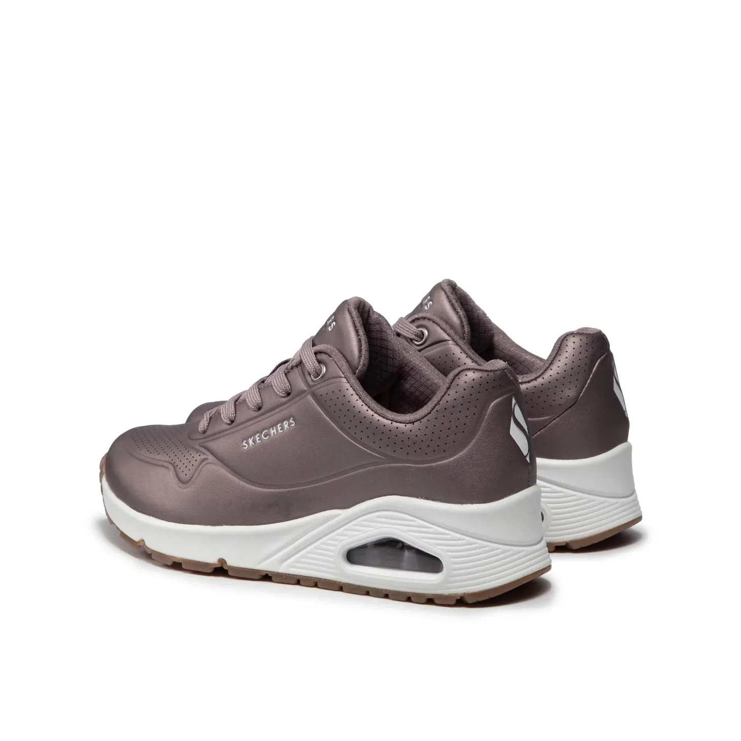 Sneakers uno Rose Bold con intersuola rialzata rosa