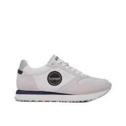 Sneakers Virtus02 suede/nylon blu/grigio