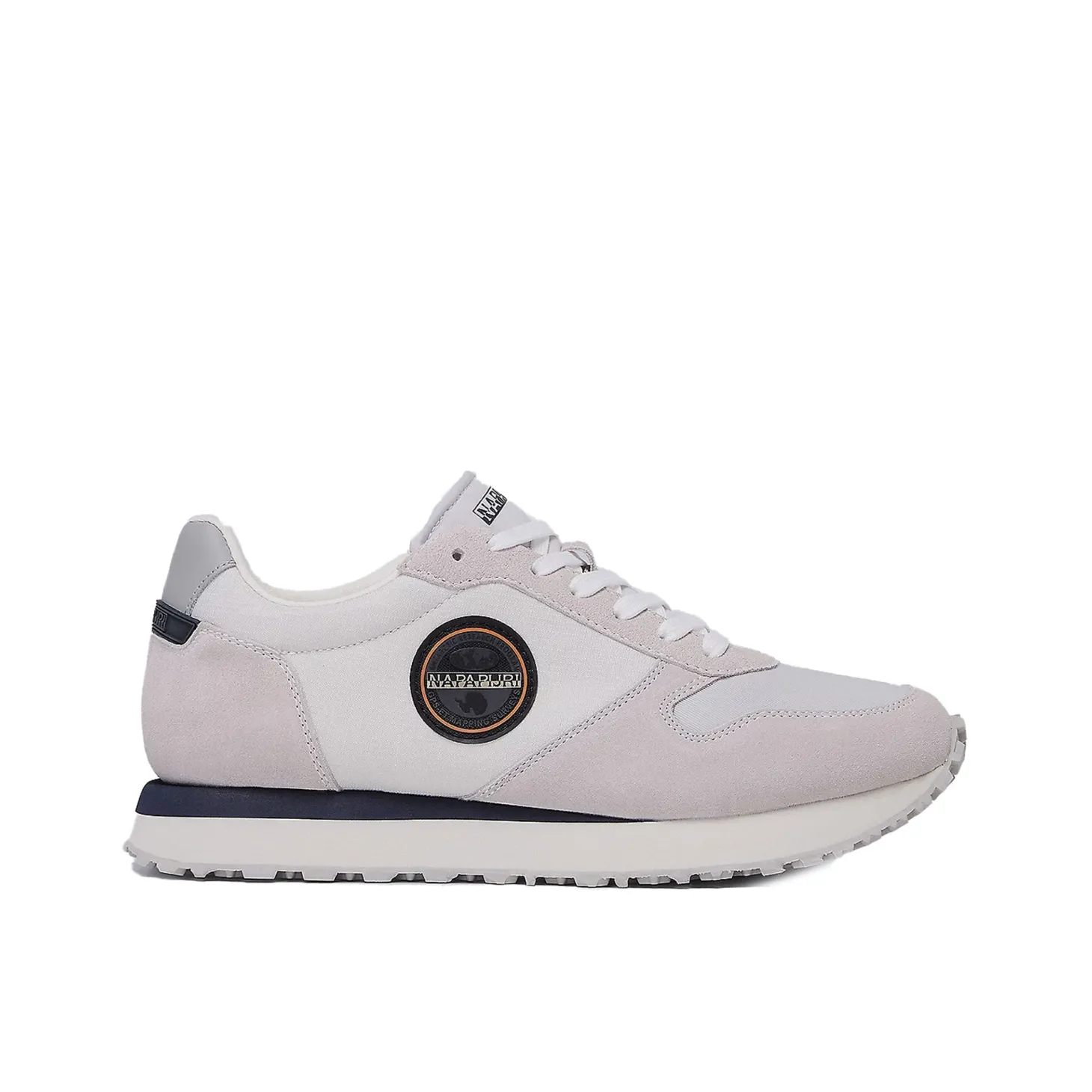 Sneakers Virtus02 suede/nylon blu/grigio