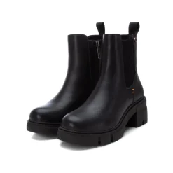 Stivaletto beatles con tacco nero
