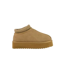 Stivaletto Eggy platform beige