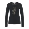 T- shirt manica lunga ladybird nero
