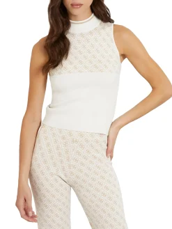 Top lise 4g maglia crema