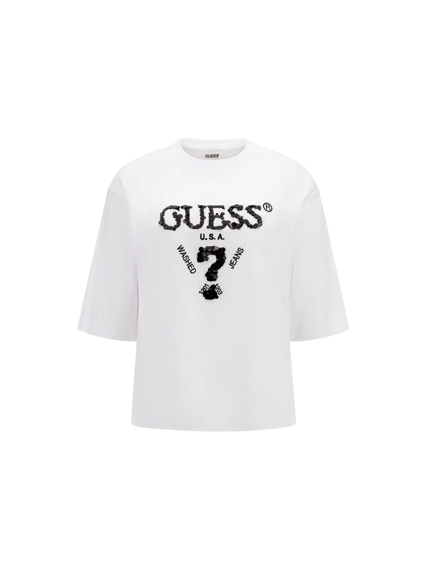 T-shirt Boxy Aurelie bianco