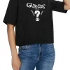 T-shirt Boxy Aurelie nero