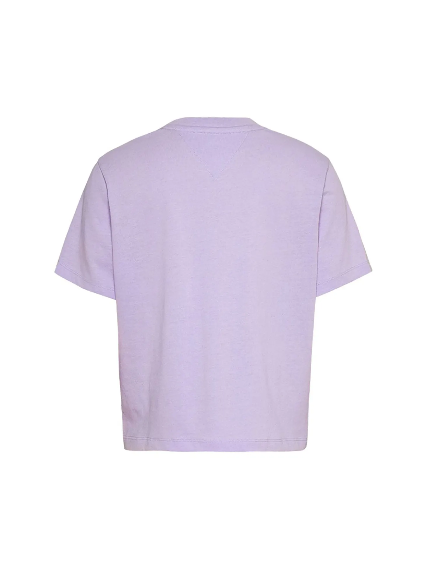 T-shirt classic fit boxy badge lilla