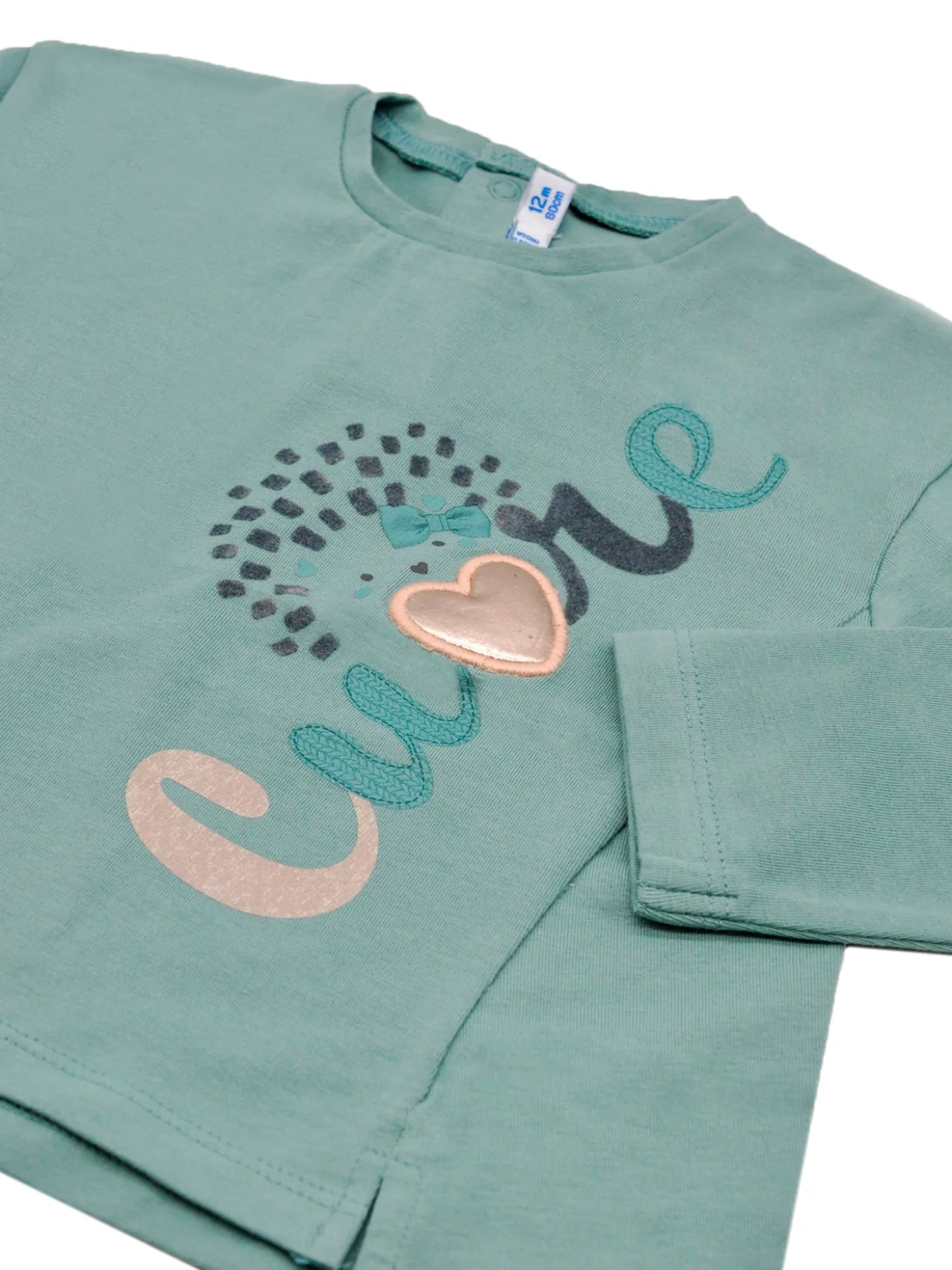 T-shirt grafica smeraldo