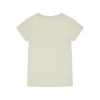 T-shirt kids slim fit logo handwriting panna