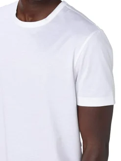 T-shirt manica corta basic bianco