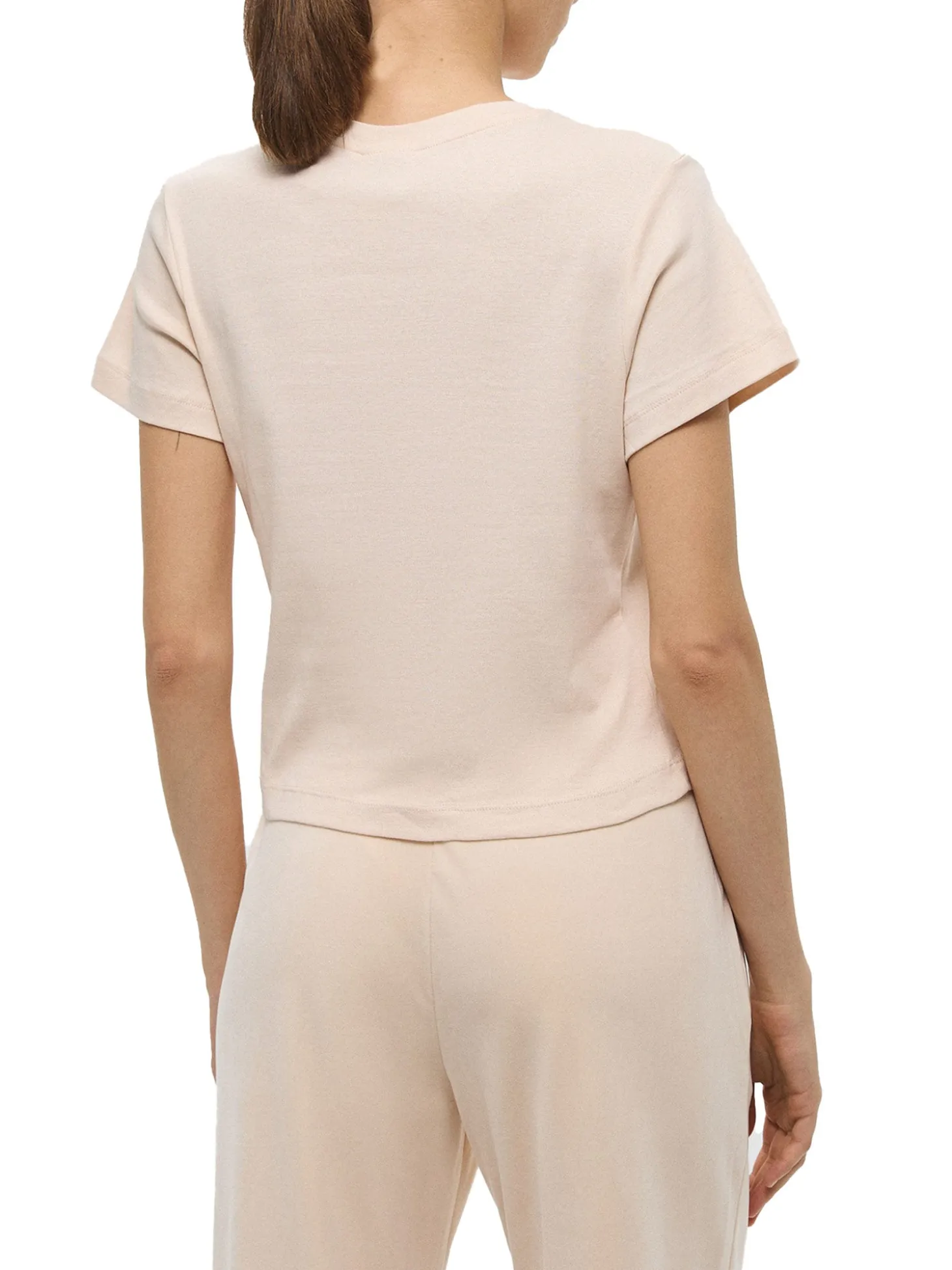 T-shirt manica corta Gelsey nude
