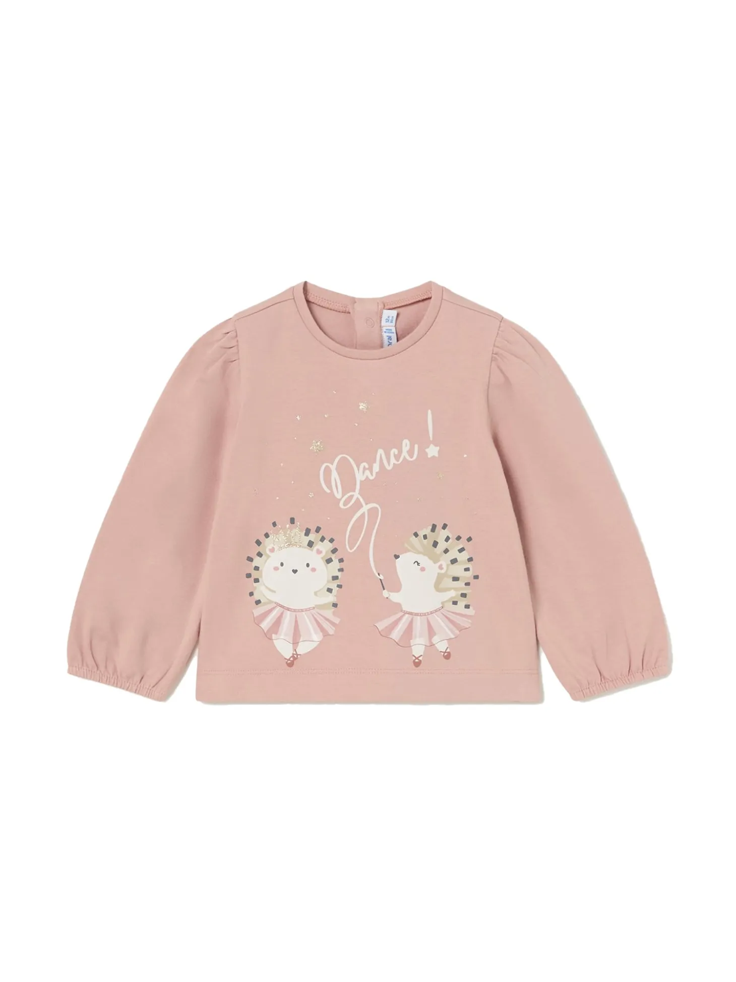 T-shirt manica lunga dance rosa