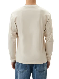 T-Shirt manica lunga in jersey