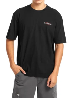 T-shirt maniche corte oversize American Tradition nero