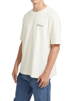 T-shirt maniche corte oversize American Tradition panna
