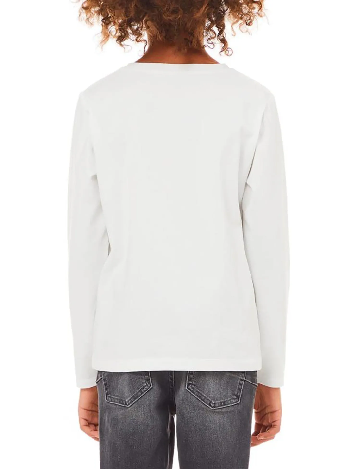 T-shirt stampa logo LiuJo bianco