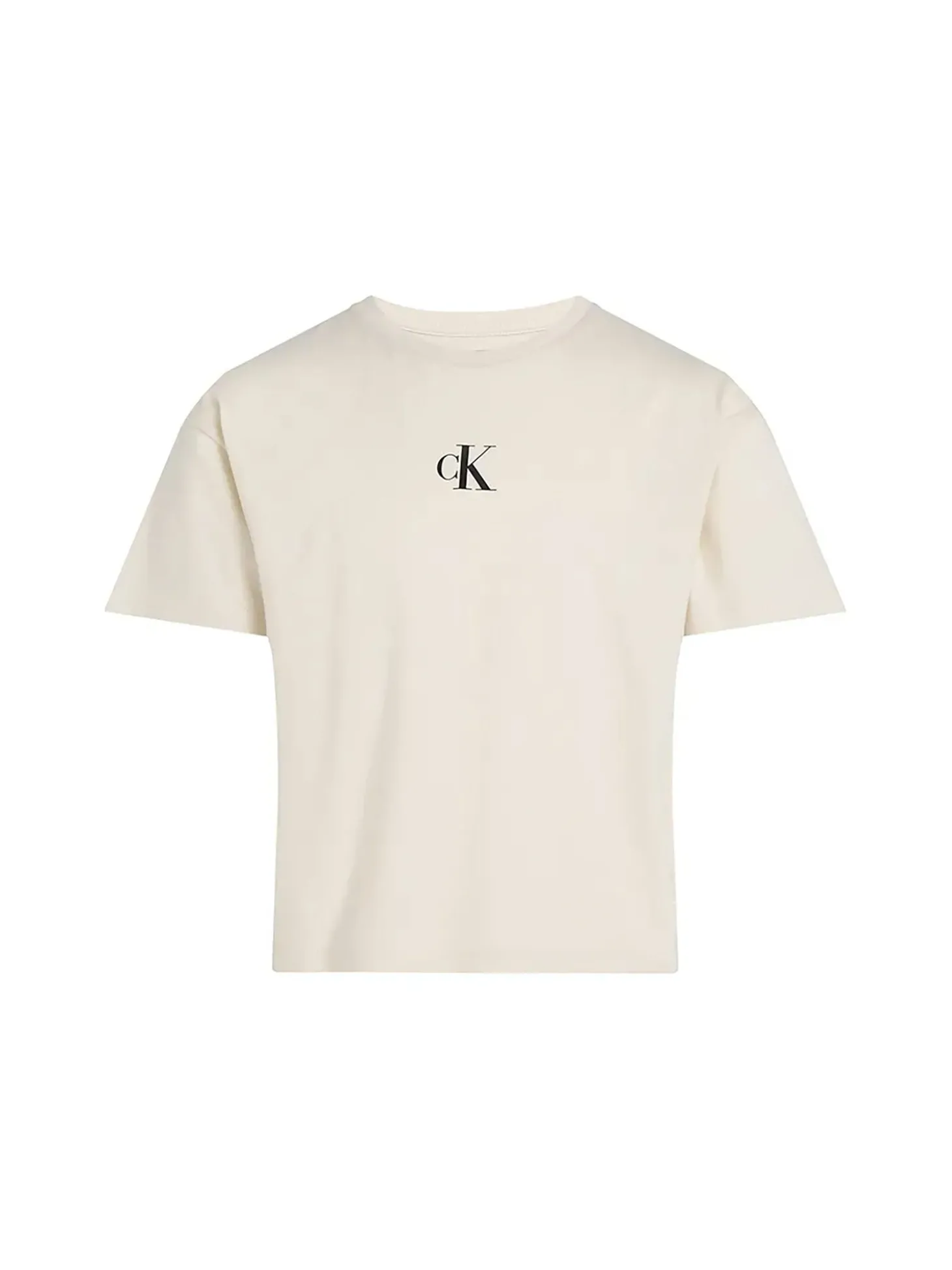 T-shirt teen logo boxy panna