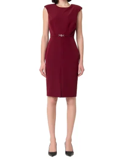 Tubino smanicato bordeaux