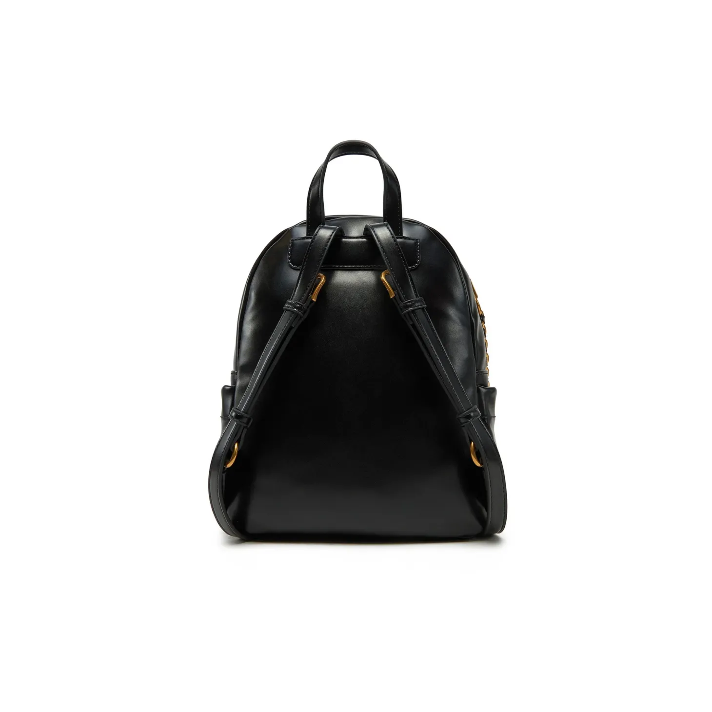 Zaino con logo all-over e catena nero