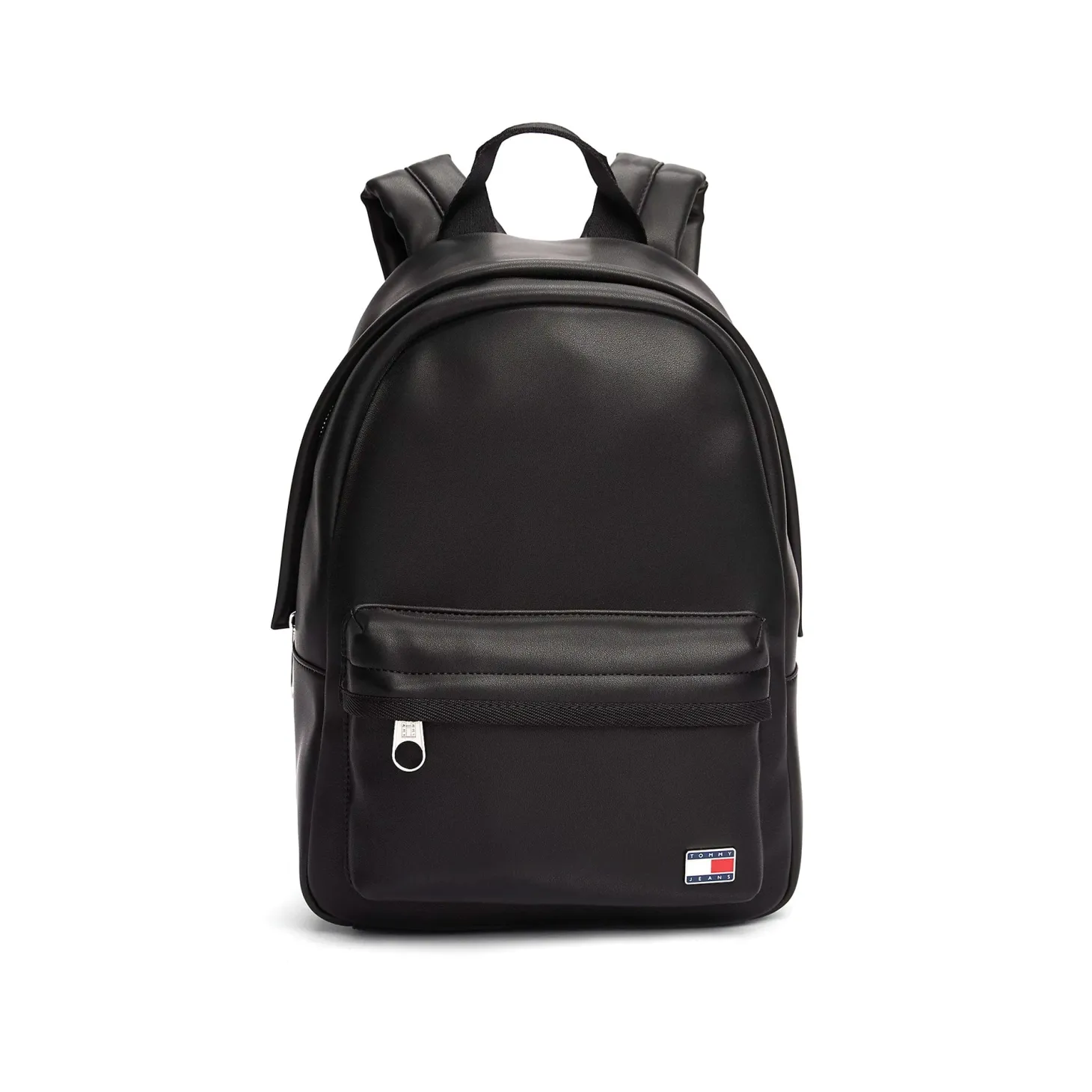 Zaino Essential con placchetta e logo nero