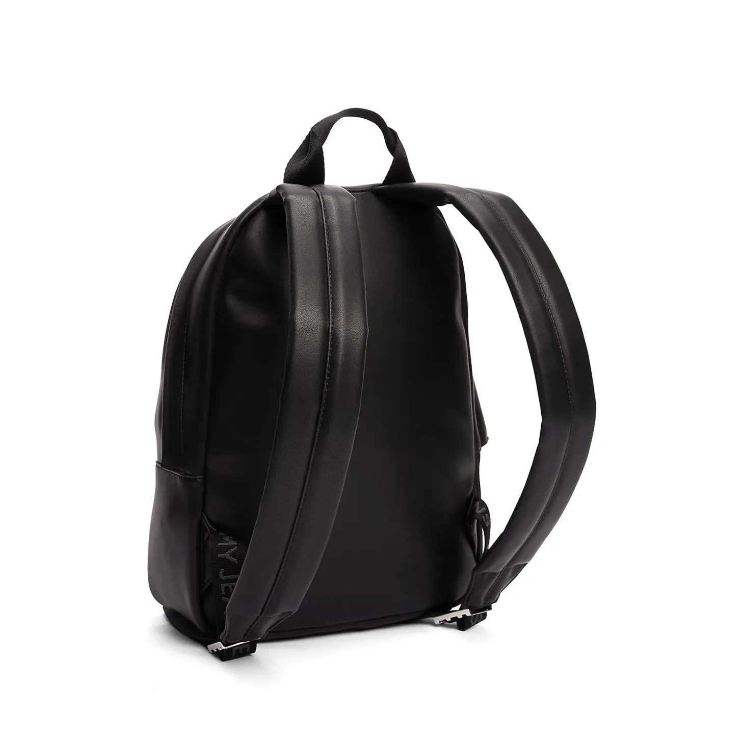 Zaino Essential con placchetta e logo nero