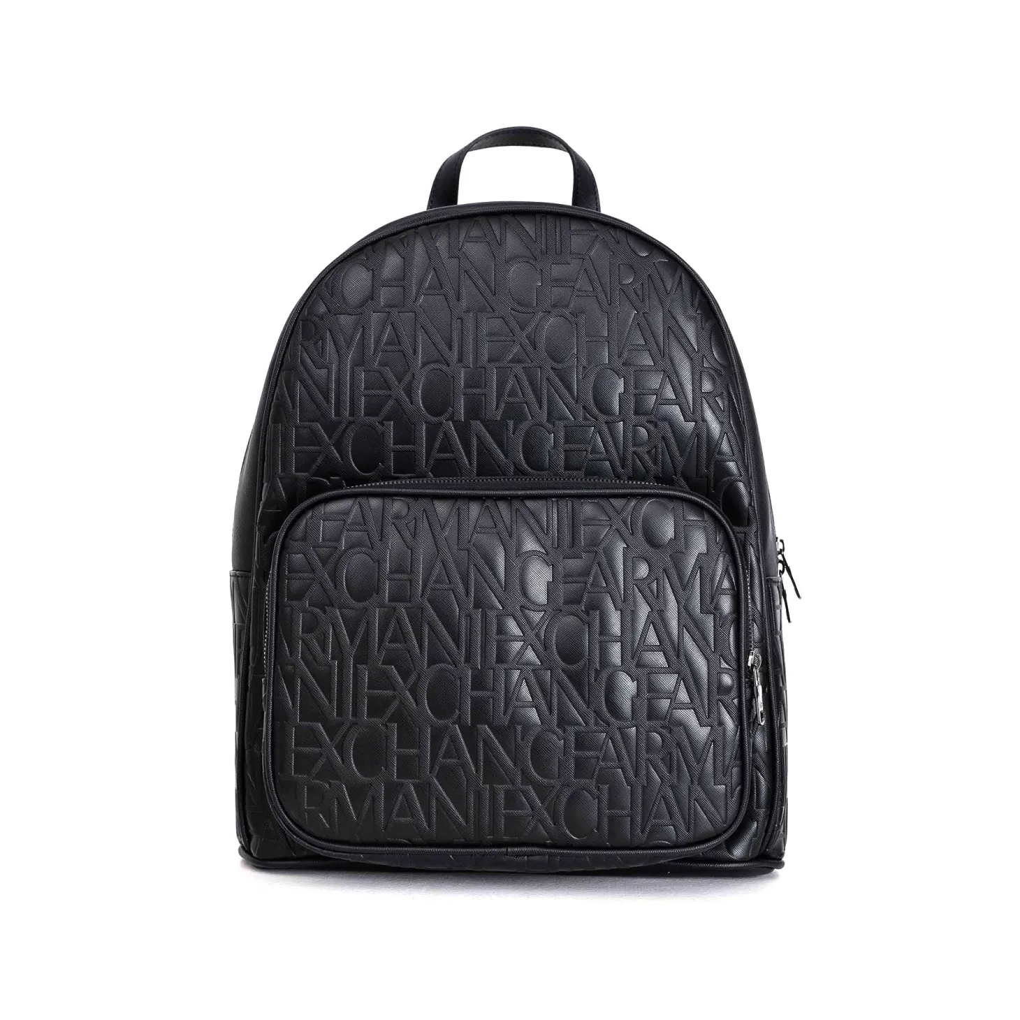Zaino logo all over nero