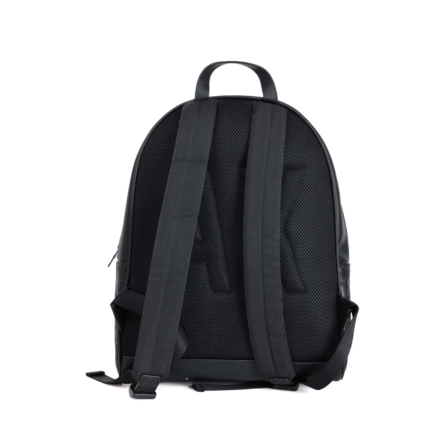 Zaino logo all over nero